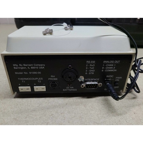 Cole-Palmer Digi-Sense Thermometer Temperature / Humidity Thermocouple 91090-00 - Picture 3 of 9